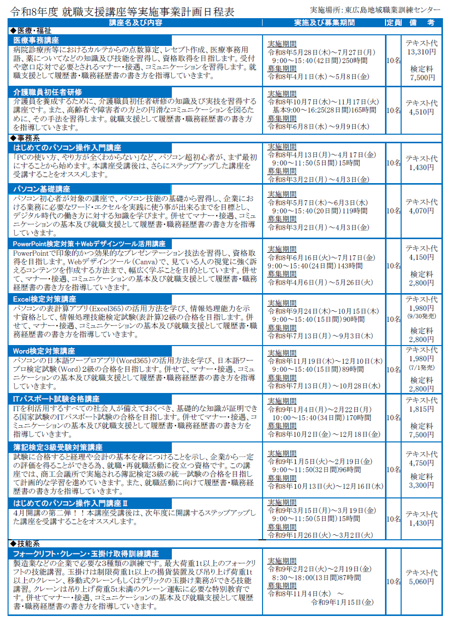 R8.東広島市日程表